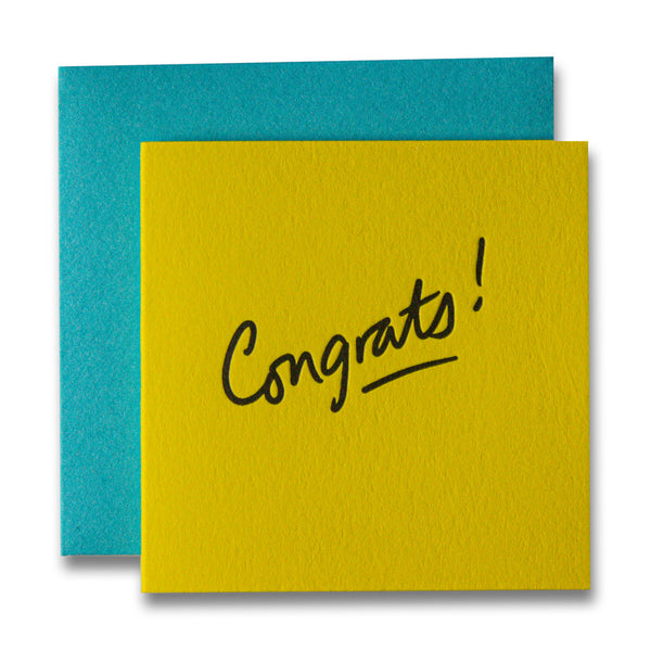 Congrats Tiny Card