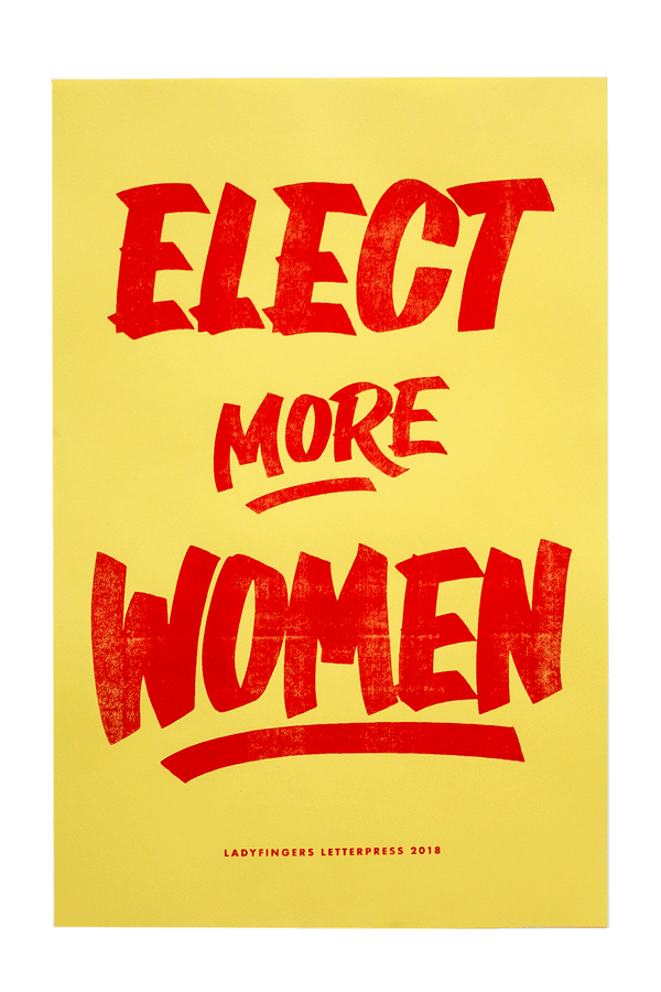 Elect More Women Poster (Set of 15)