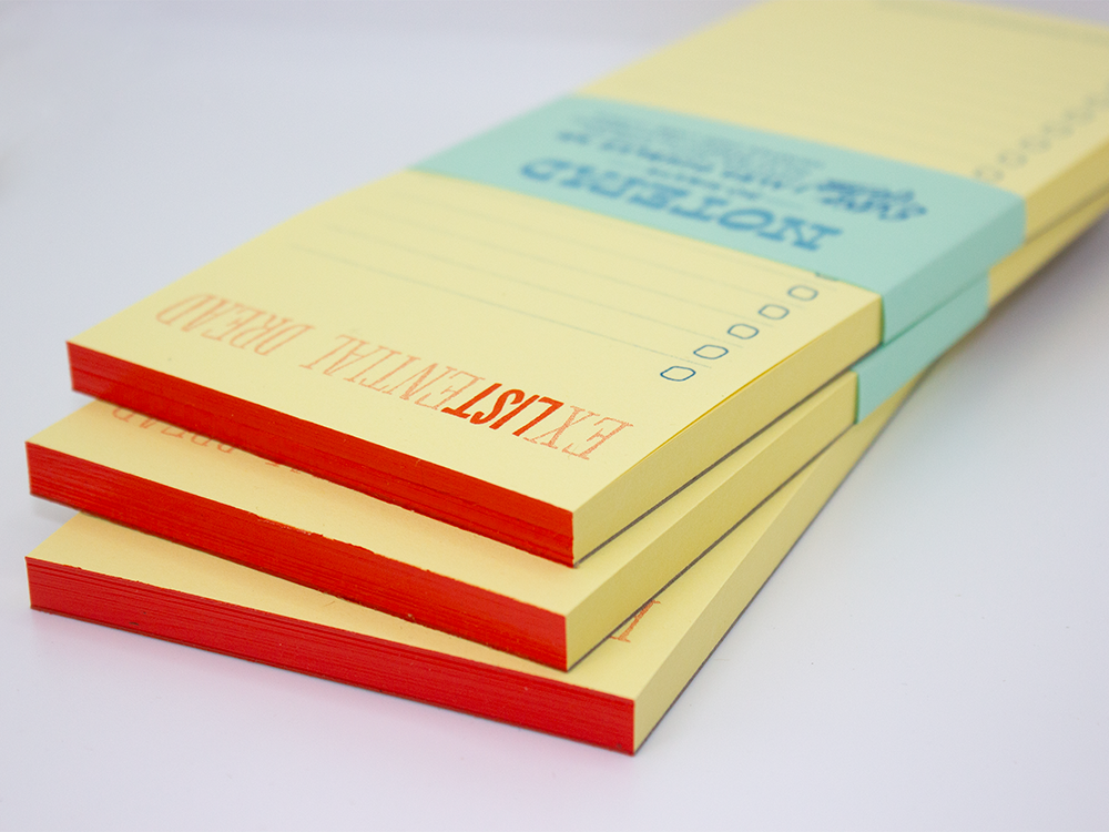 ExLISTential Dread Notepad