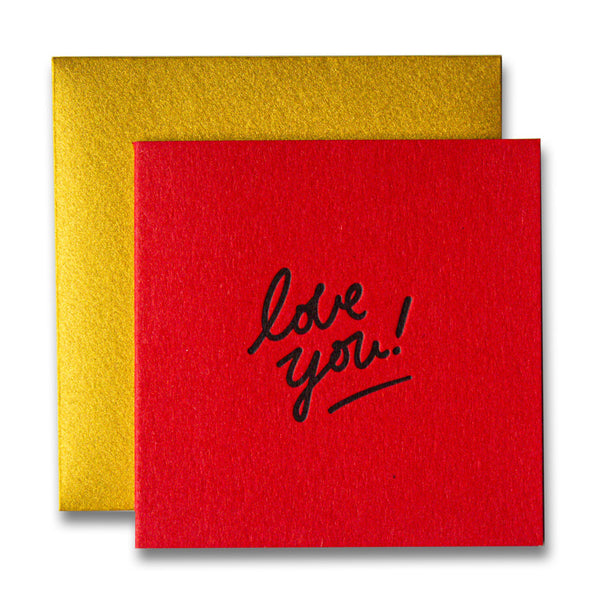 Love You Tiny Card