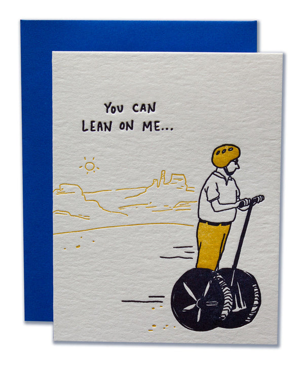 You Can Lean On Me